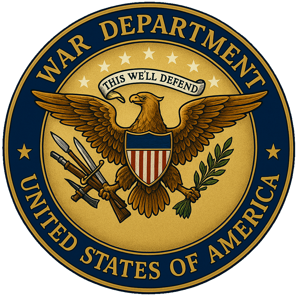 *NEW* War Department Stuff