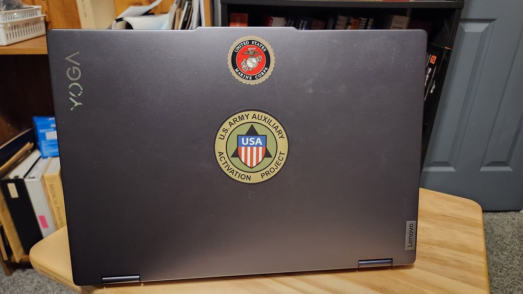 USAAux Activation Project Decal, Vinyl, Decal, Set of 2