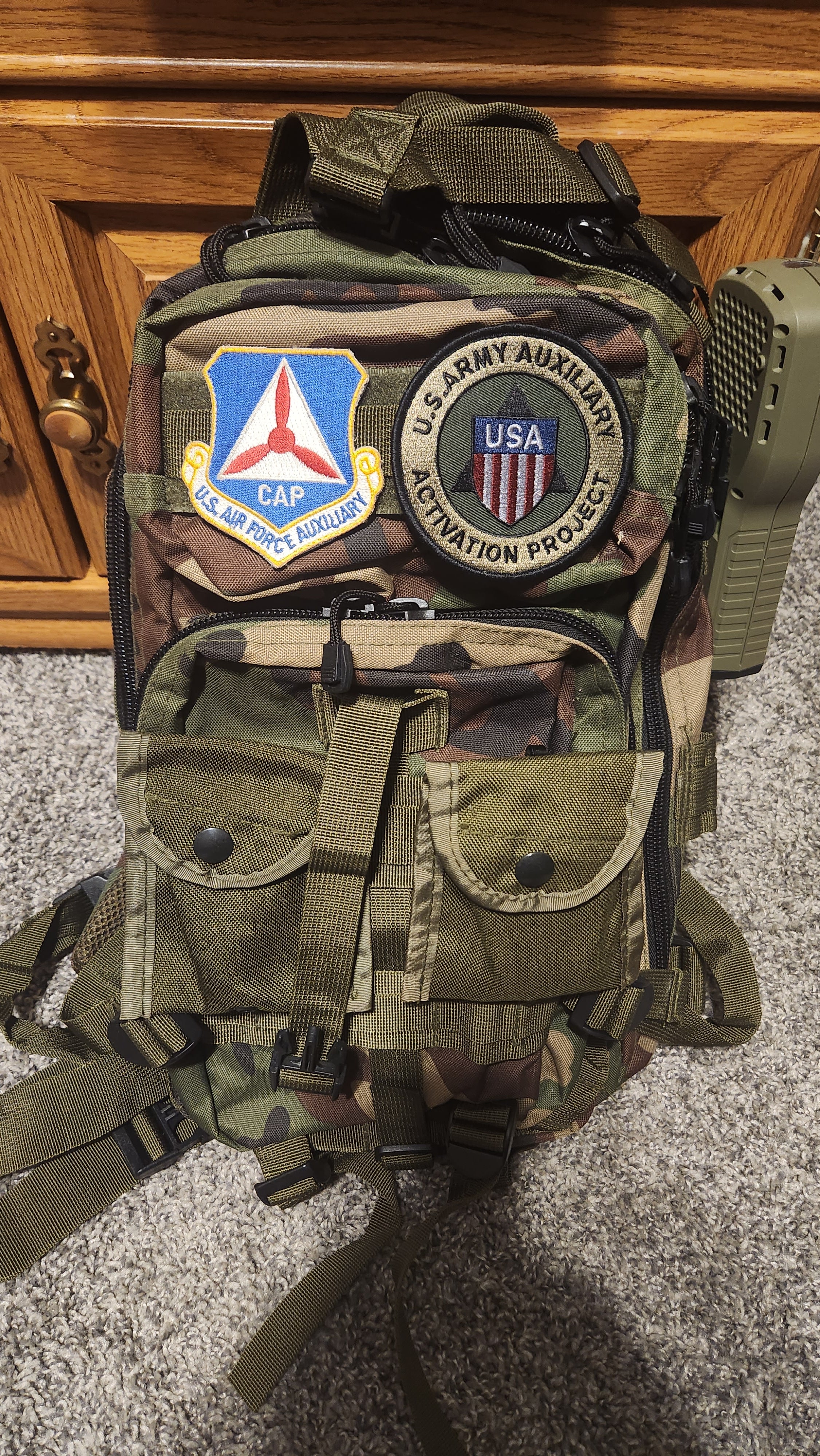 Army Auxiliary Activation Project Patch & Decal Set