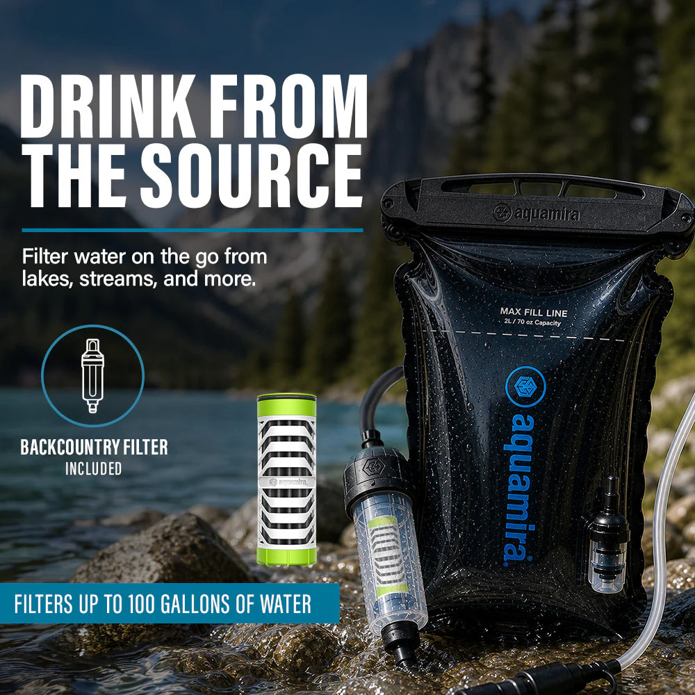 RIG 1600 3-Liter Tactical Hydration Pack by Aquamira