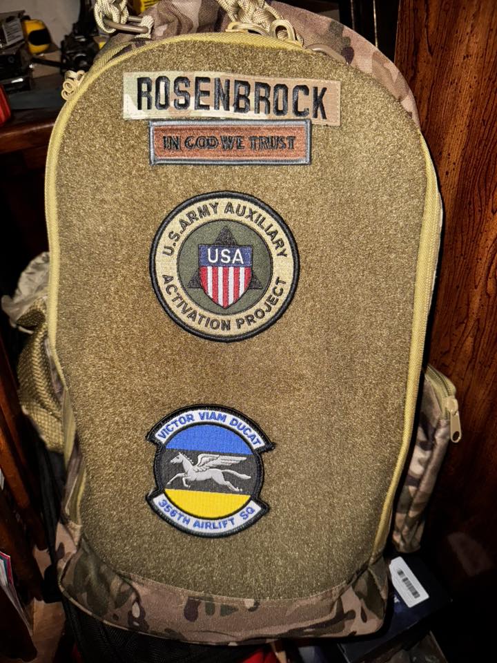 Army Auxiliary Activation Project Patch & Decal Set