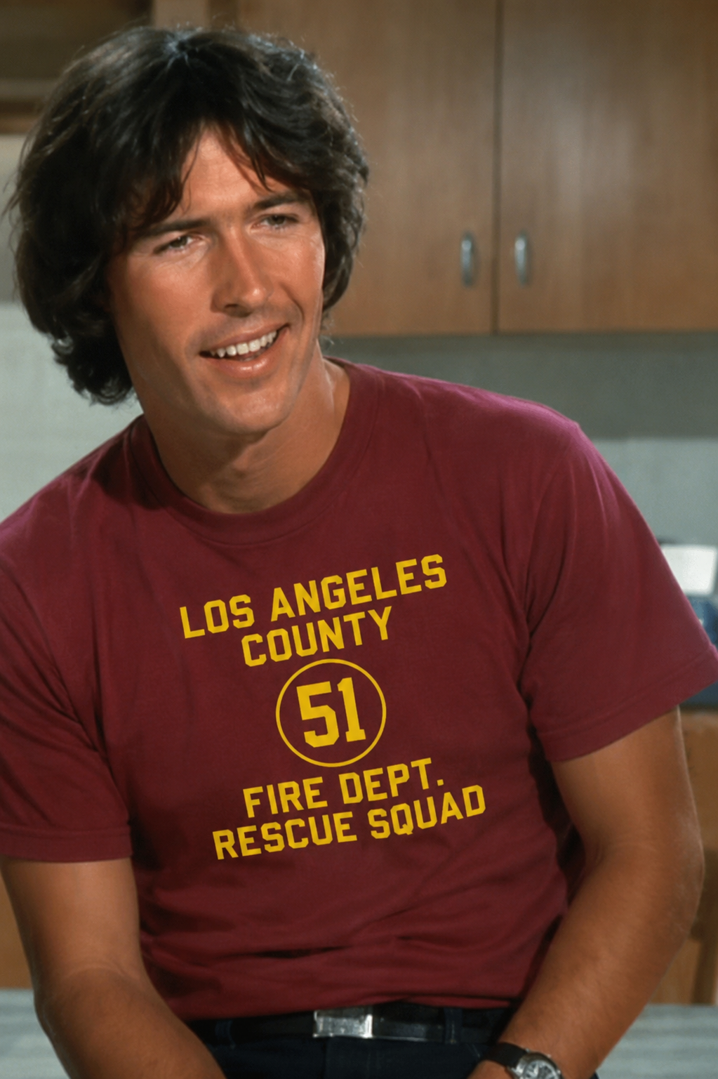 Squad 51 Door Lettering T-Shirt