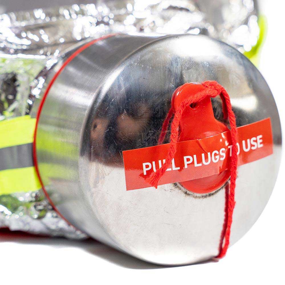 Ready Hour Fire &amp; Smoke Evacuation Mask + Emergency Fire Blanket