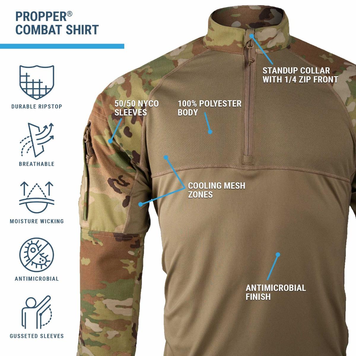 Propper® Long Sleeve OCP Combat Shirt (F5817)