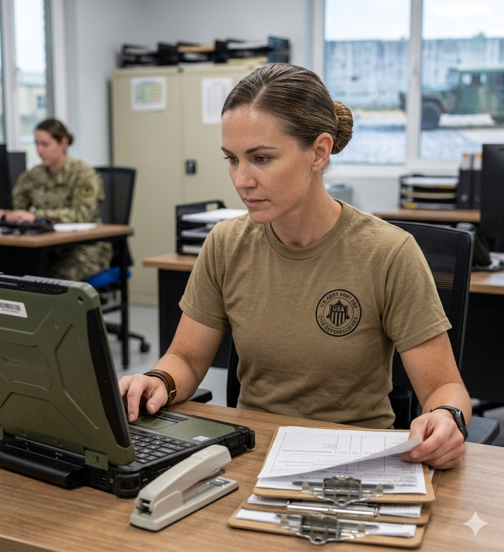 Official Army Auxiliary/Civil Defense Corps OCP T-Shirt
