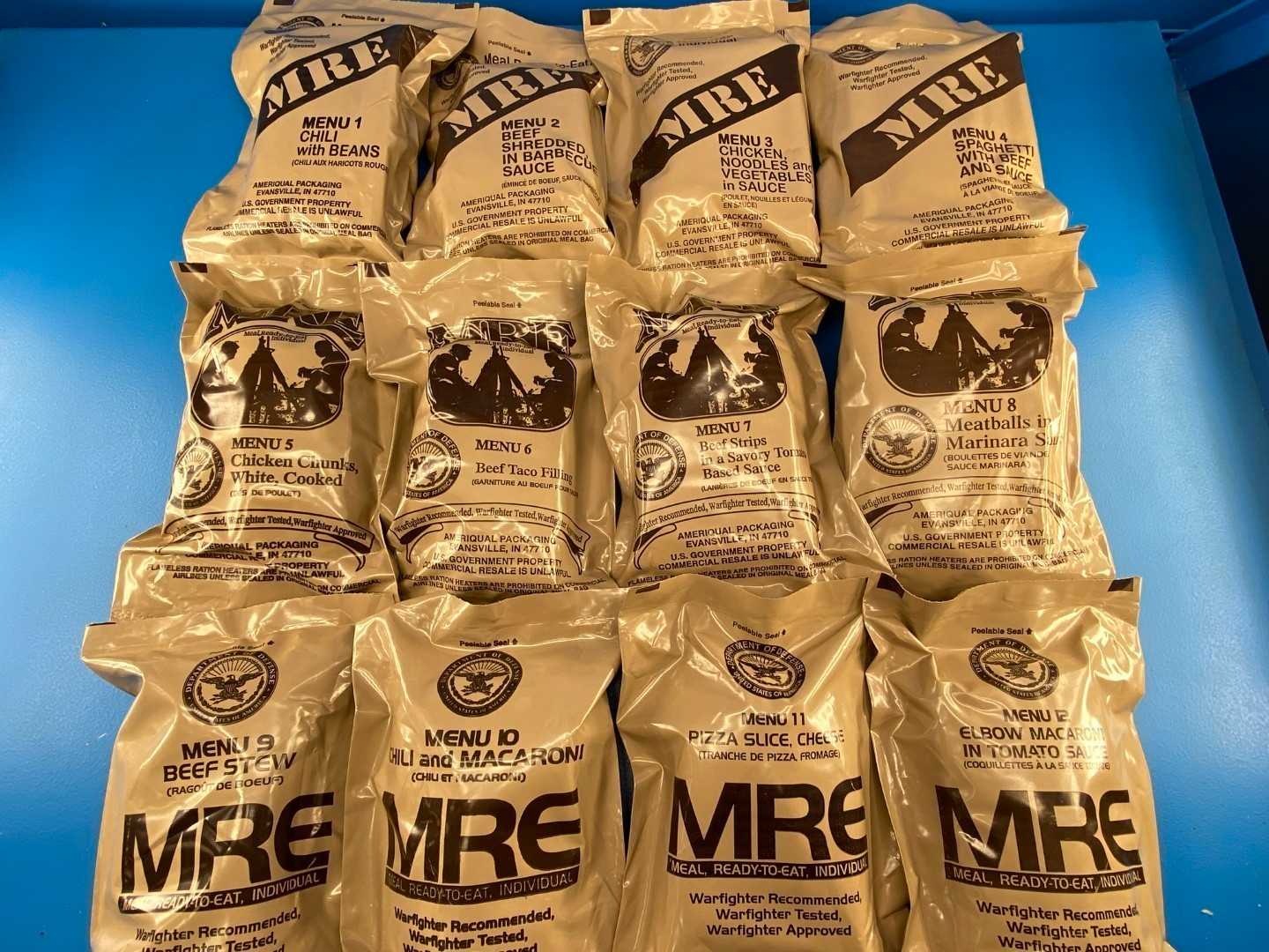 MRE (Meal, Ready-to-Eat) Case (Set of 2)