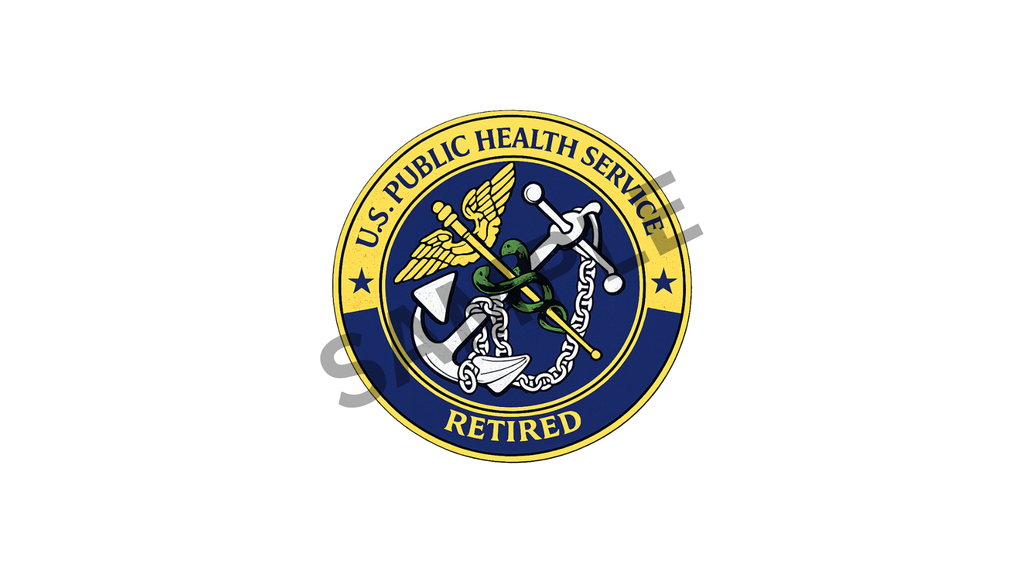 USPHS RETIRED Emblem T-Shirt