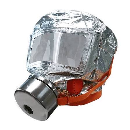 Ready Hour Fire &amp; Smoke Evacuation Mask + Emergency Fire Blanket