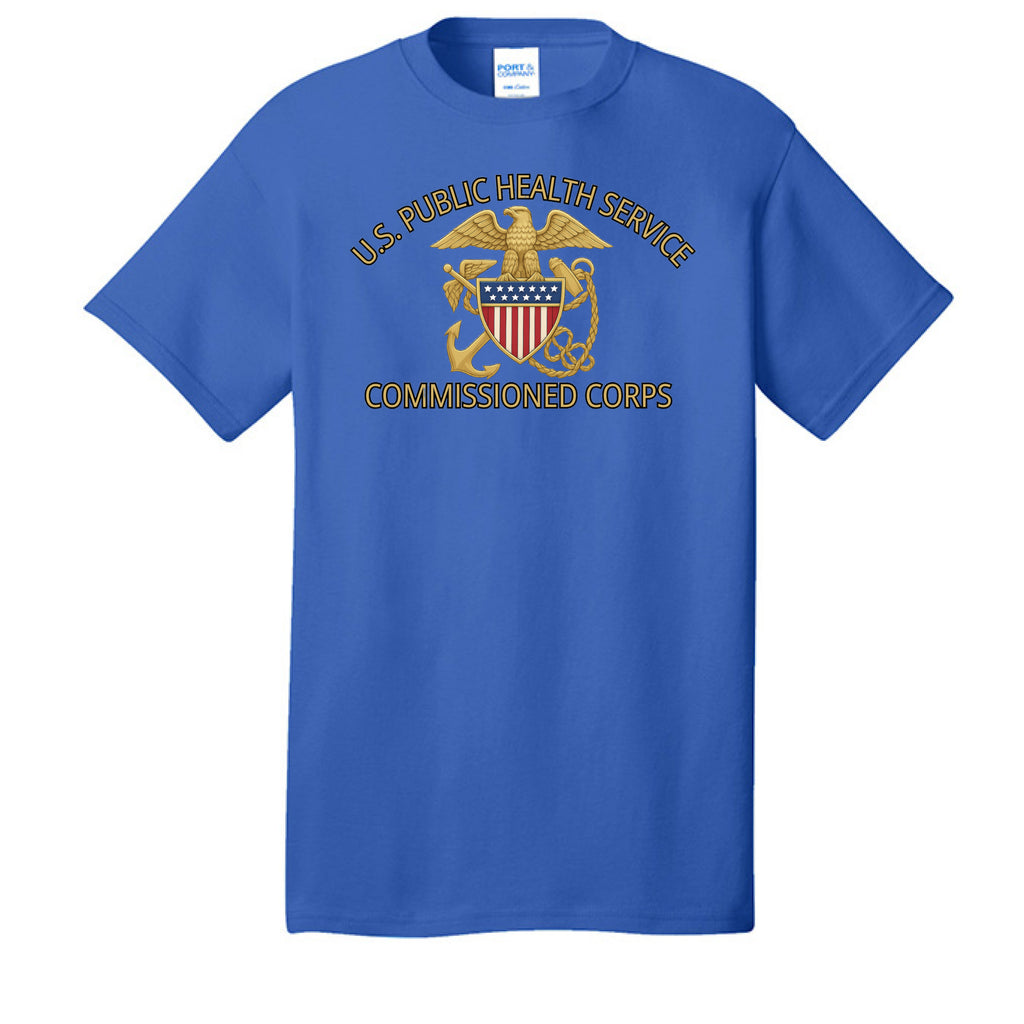 Cd R Usphs Rank USPHS Commissioned Corps Emblem Tee – ServiceOutfitters.us