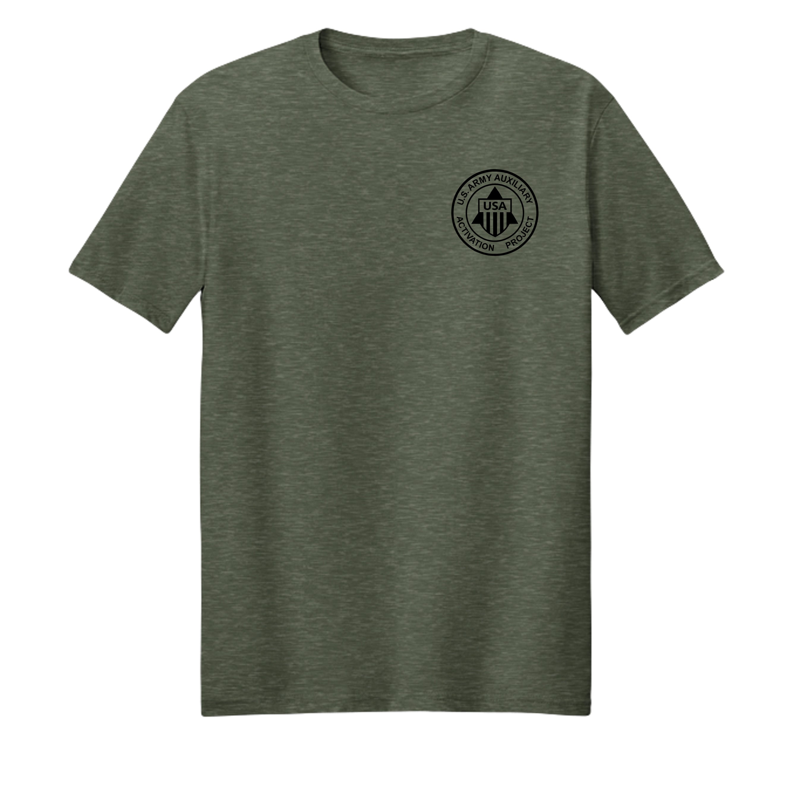 Olive Drab Green Heather - PC54 - FRONT