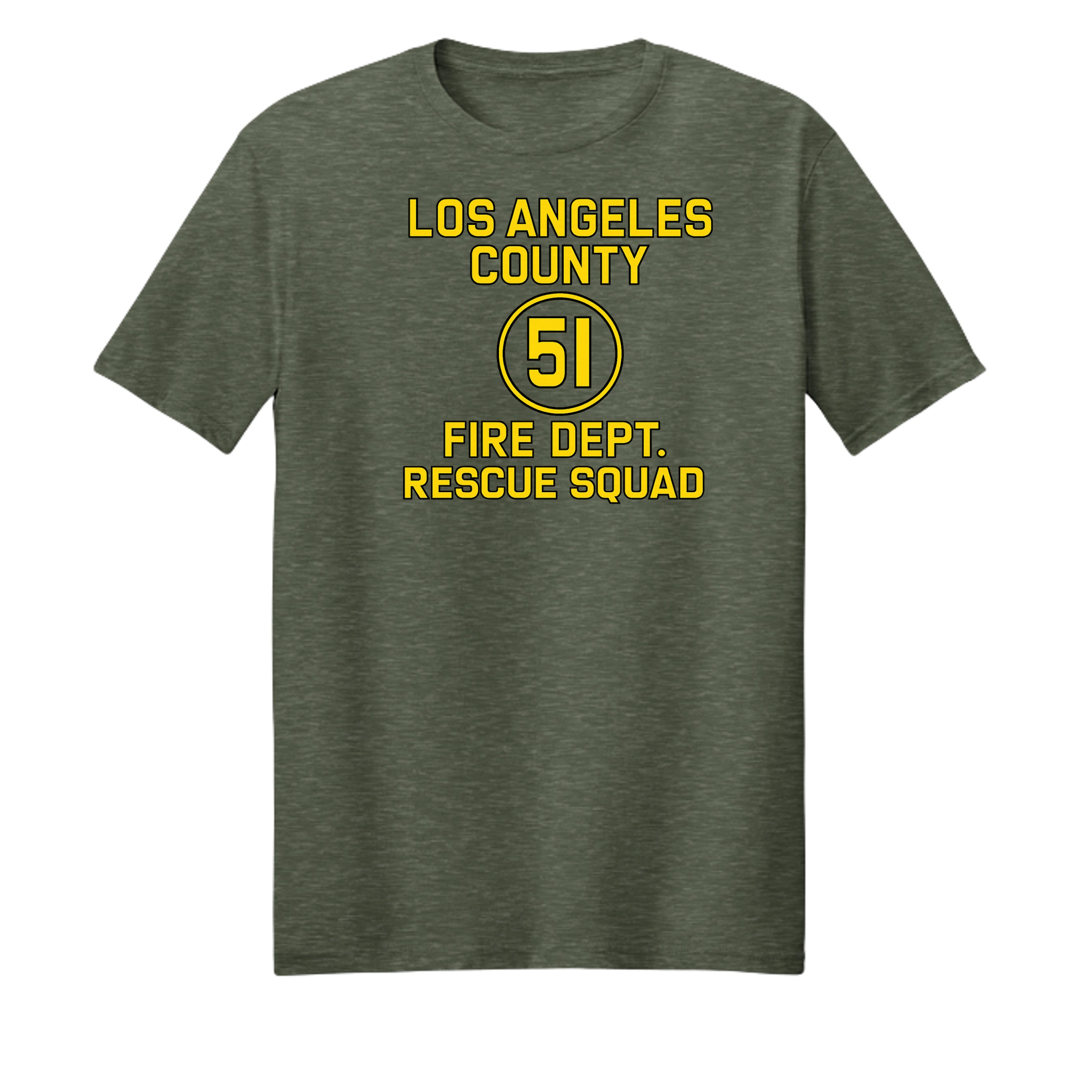 Olive Drab Green Heather - PC54 - FRONT