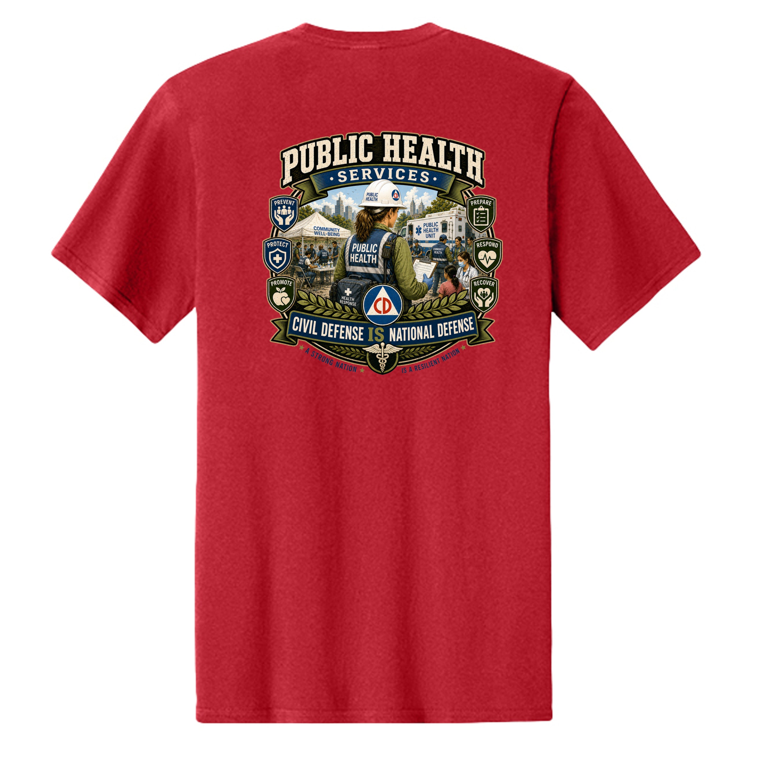 Red - PC43 - BACK