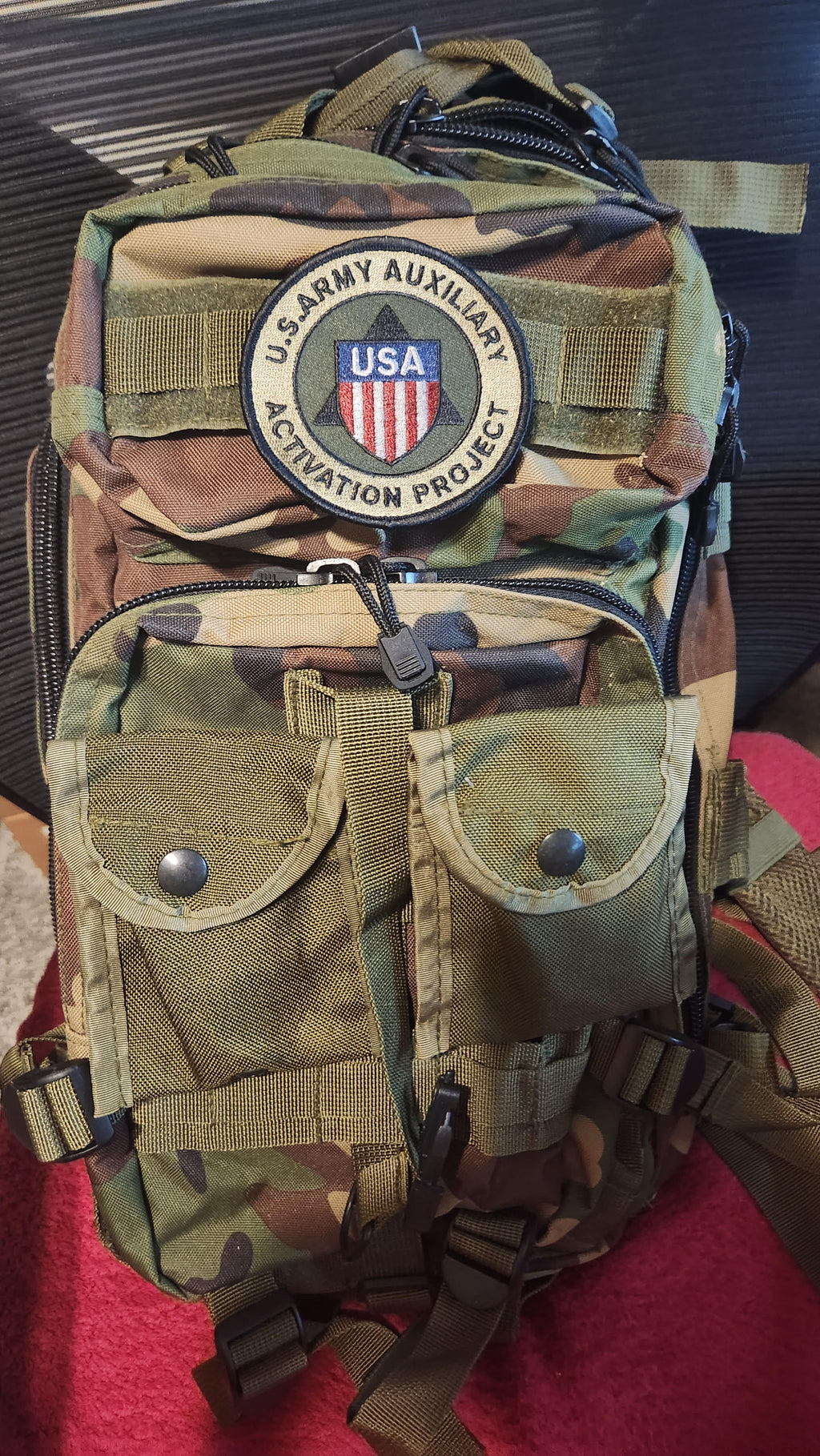 Army Auxiliary Activation Project Patch & Decal Set